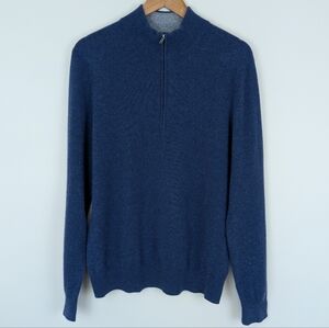 Dunning Golf Campbell Cashmere Quarter Zip Sweater